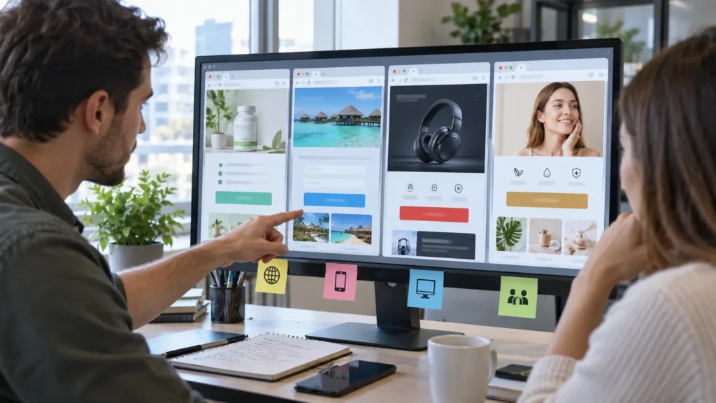 Smartlink routing review comparing how different GEO, device, and source profiles reach eligible affiliate offers
